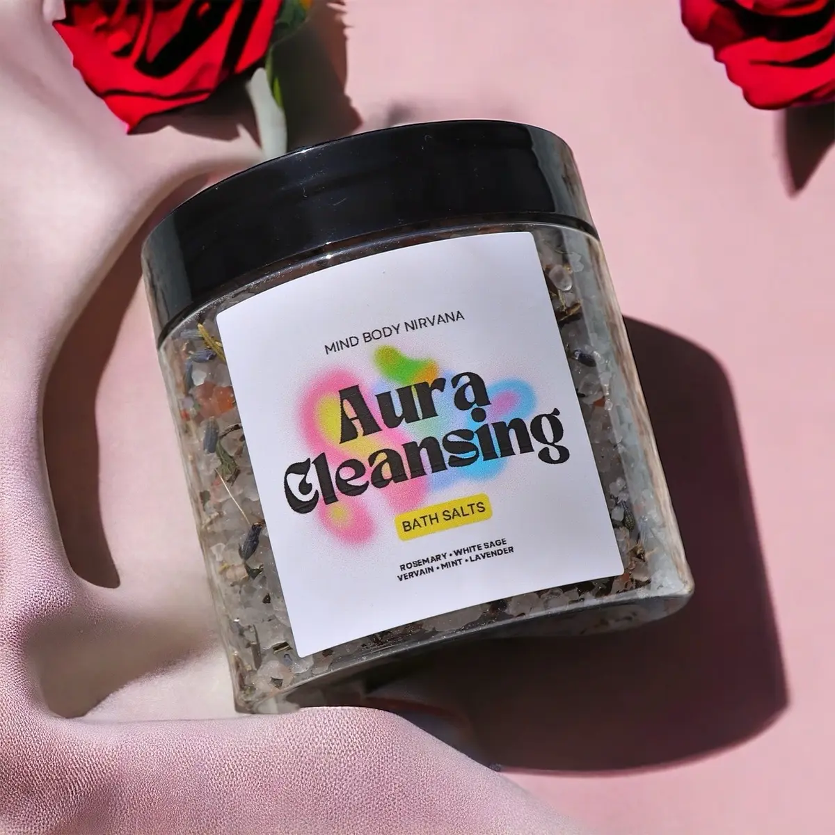 Aura Cleansing Bath Salts • Intentional Bath Salts • Ritual Bath Salts • Energy Clearing Bath Salts Body Care Herbs