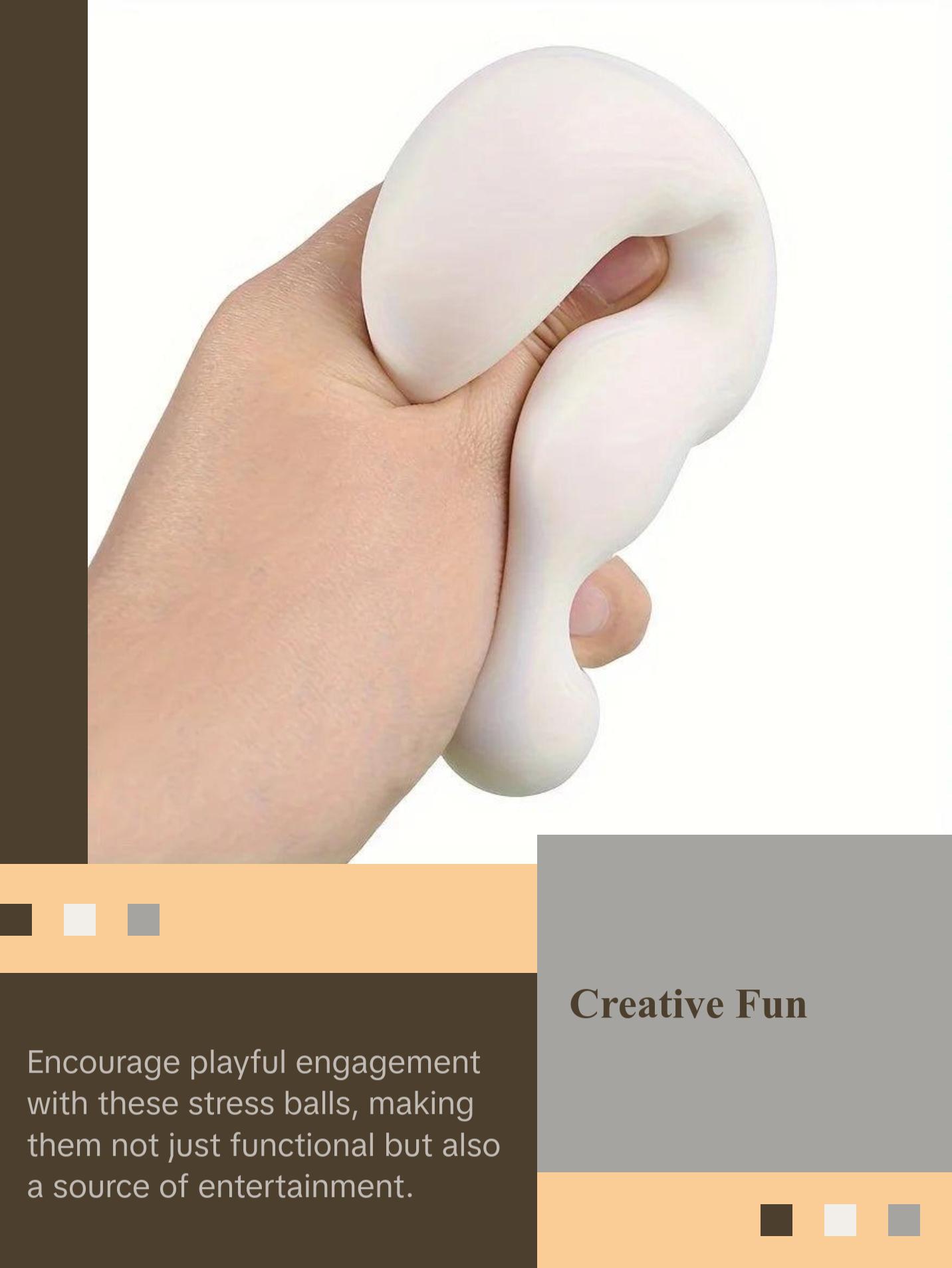 Squishy Tofu Stress Balls