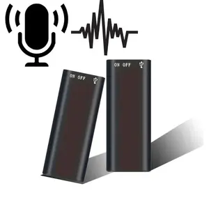 Professional Voice-Activated Digital Recorder, 8GB HD Noise-Canceling Mp3 Player, Ultra-Thin Portable Recording Pen for Business Meetings