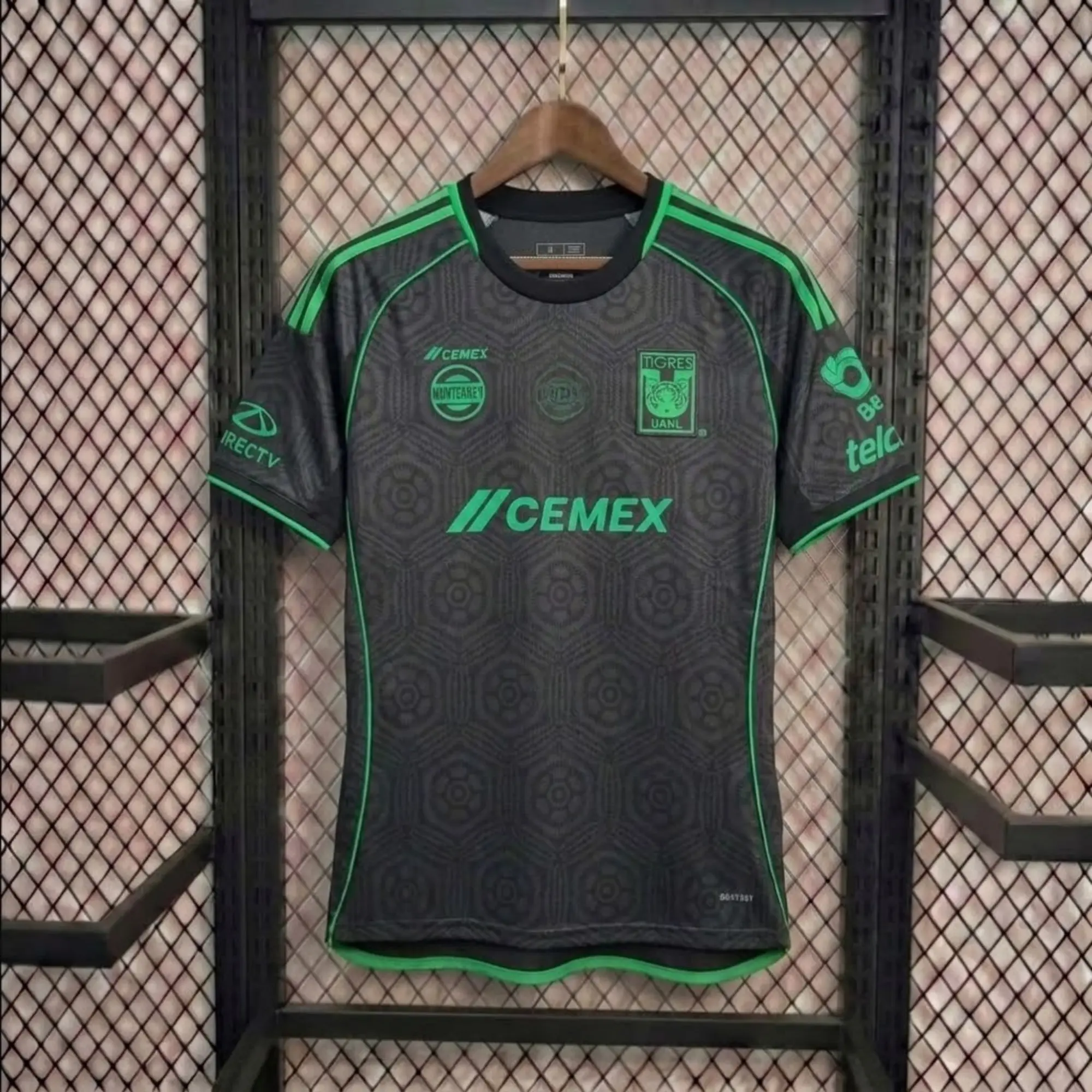 [Trending] - Tigres UANL 2025-26 Third Soccer Jersey - Full Print Logo