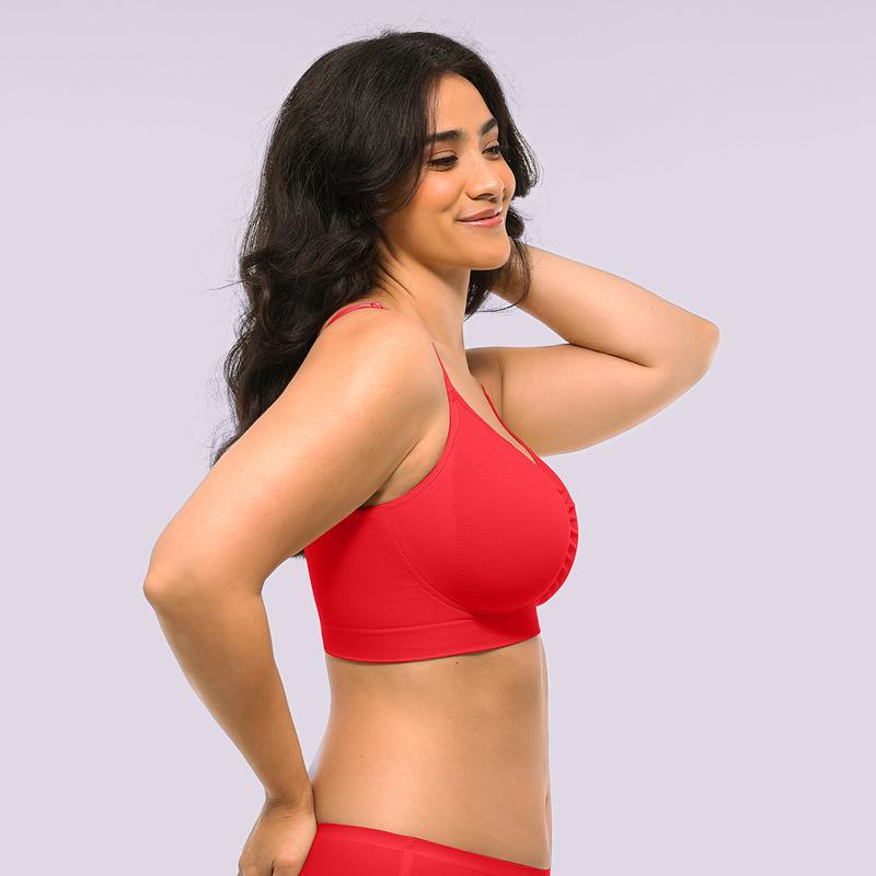 Shapellx Bare Essentials Skin Flow Smooth Unlined Wireless Bra