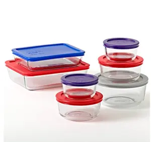 Glass Container Set with Lids, 14 Pieces Simply Store