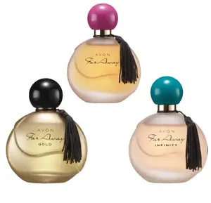 Avon Far Away Collection for Women - Eau de Parfum Trio Original Gold & Infinity Set of 3 Perfumes