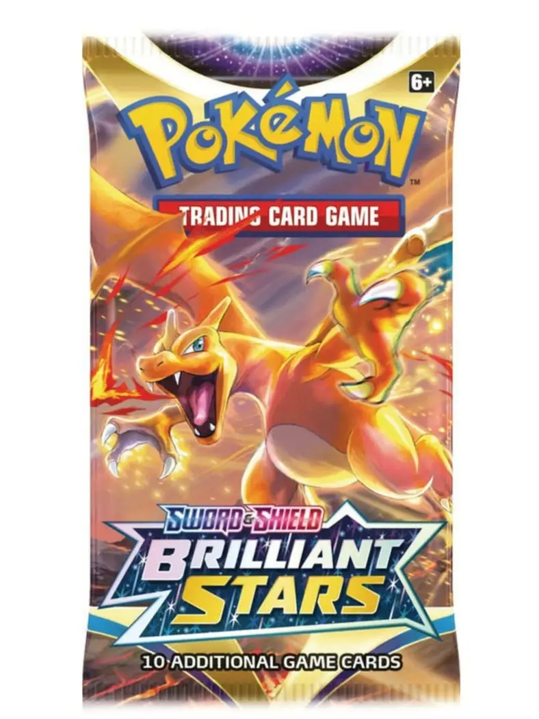 Pokemon Sword & Shield Brilliant Stars Booster Pack