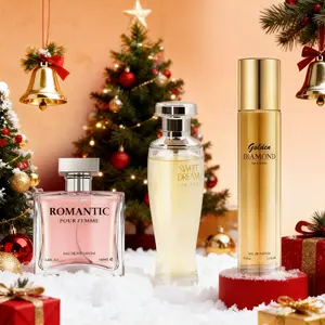 3PACK/300ML Women's Perfume Set | Floral Oriental Aldehyde Scents | Rose Chamomile Citrus Essence with Peony Vanilla Jasmine Accord | Festive Fragrance for Christmas Gifting & New Year Events