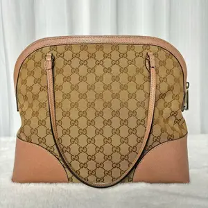 Pre-owned GUCCI GG Supreme Canvas Dome Tote Bag|20252437