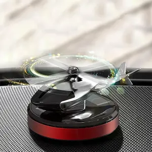 Solar Powered Airplane Car Ornament, Aromatherapy Diffuser & Air Freshener, Car Fragrance, Decorative Accessory for Cars, 1pc Solar Energy Decoration