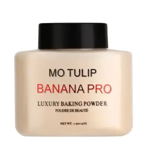 Banana Pro Loose Powder, Long Lasting Makeup Setting Face Powder, Matte Color Correcting Baked Powder For Medium Skin Tones, 42g/1.5oz