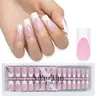 SXC Cosmetics X-Pro Tips - 150/160 Nail Tips ONLY, French Tip Press On Nails, 15/16 Sizes Ultra Fit, Nail Art DIY Press On Nails