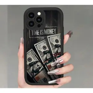 Money Pattern Case,phone Case Suitable for Iphone 11/12/13/14/15/16/17 Pro Promax Plus Air and Samsung S22/S23/S24/S25 Plus Ultra Fe,Shockproof Non Slip Military-Grade Protection Silicone Cover Gifts for Women Men Girls Boys
