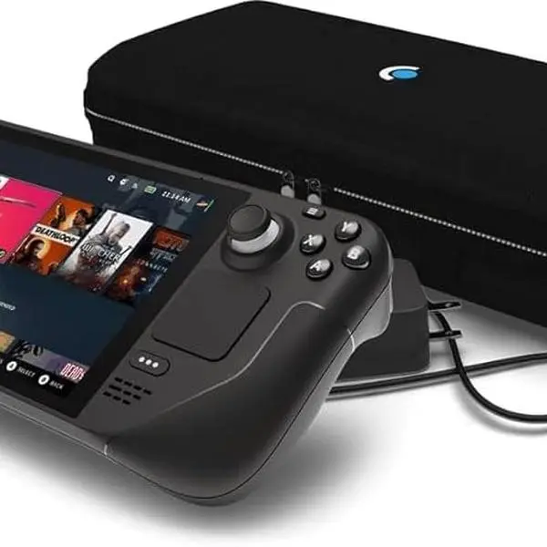 ST Deck Handheld Gaming Console, 512GB Storage, 7" 1280x800 LCD Display, Includes Carrying Case