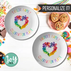 Family Celebration Plate