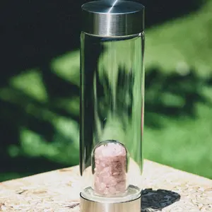 Natural healing Crystal Infusion Water bottle