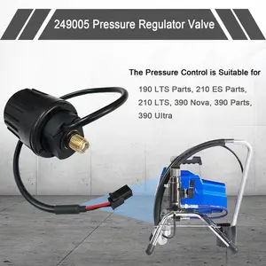 Pressure Control Regulating Valve Compatible with Graco 249005 Machine Spare Parts for 390 Machine 1Pack