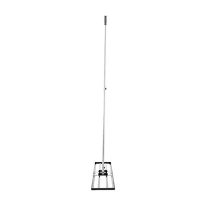 【Summervibes】VEVOR Lawn Leveling Rake, Lawn Leveler with 83.9 in Handle, 48x10 in Ground Plate, Rust-Resistant Carbon Steel Soil Leveler, 2 Heights Adjustable, Effort Saving Lawn Leveling Tool for Yard Golf Court