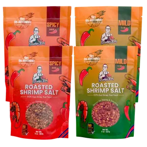 Roasted Shrimp Salt - 4 PACK MILD & SPICY Flavor Roasted Shrimp Salt - 4 PACK MILD & SPICY Flavor