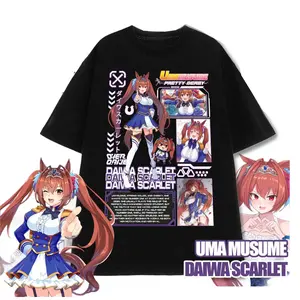 Daiwa Scarlet Uma Musume Unisex Graphic Tee, Anime Gamer Gift for Fans