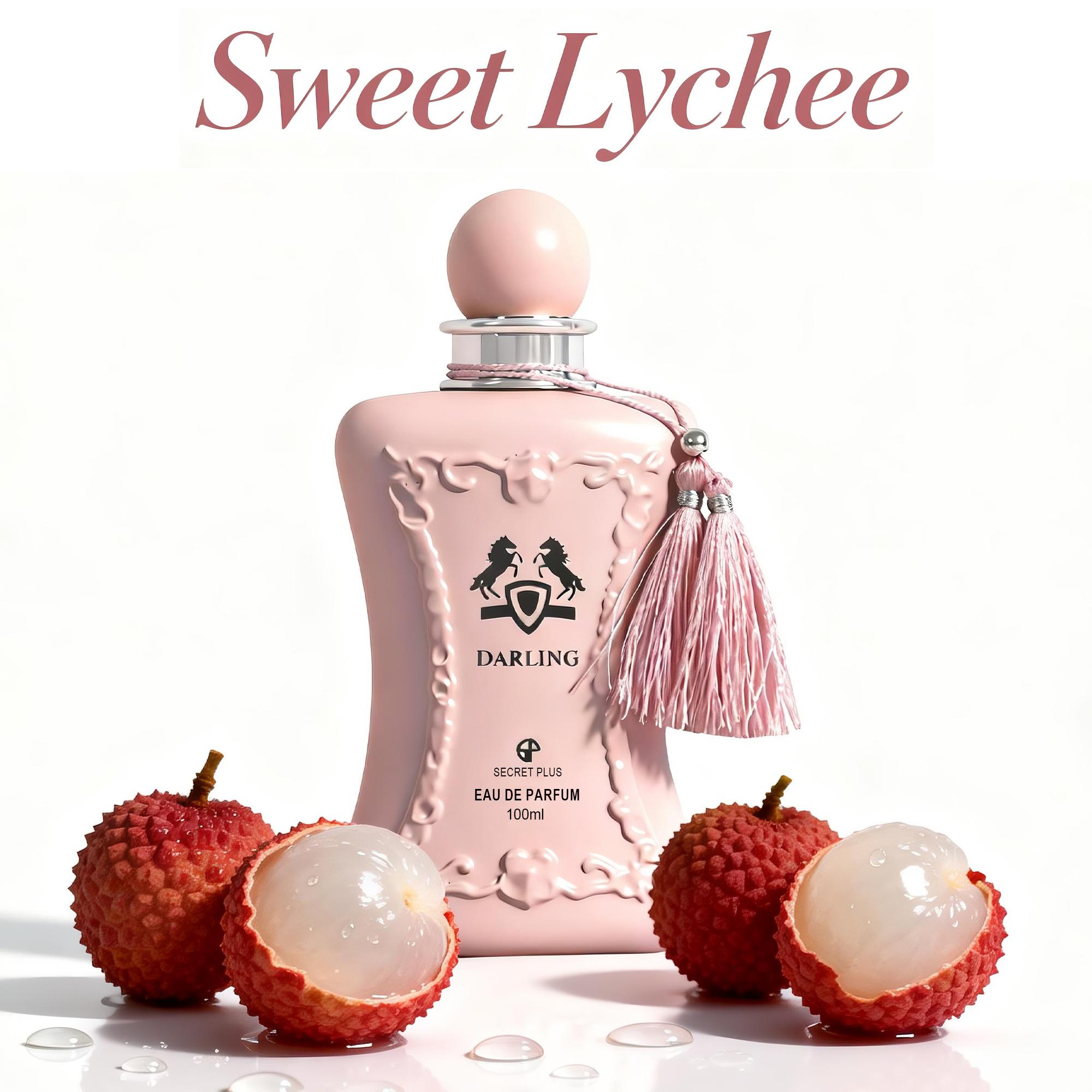 Darling Affectional Light Fragrance 100 ml Floral and Fruity Scent Women's Perfume Lychee Rose Elegant Fragrance