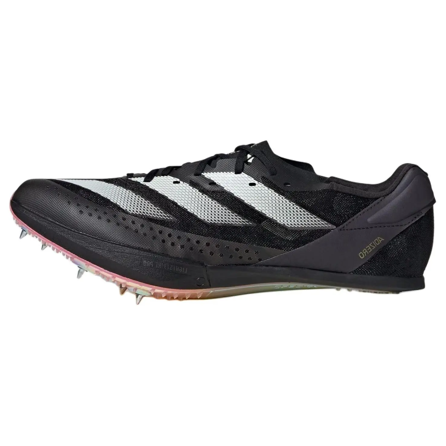 Adidas Adizero Prime SP 2.0 Track And Field Lightstrike Comfort Low Top Running Shoes Men's Black White IE8495