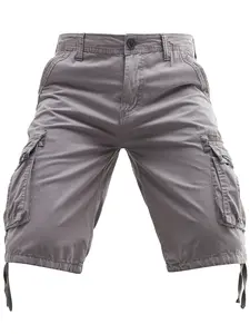 One outdoor pure cotton mountain-style cargo shorts with multiple pockets