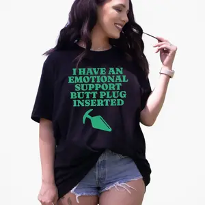 B*tt Plug Tee Raunchy TShirt, Shirt Roulette gift Adult Humor Tee Funny Gag Gift inappropriate shirts for Girls Trip T-Shirt Exchange unisex