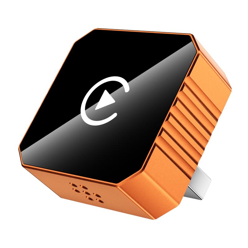 2026 New 2-in-1 Wireless CarPlay Adapter, High-Speed No-Latency Connection & Hands-Free Calling, Compatible with All Apple & Android Phones for Car Entertainment Systems