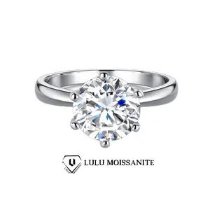 【#12】（Rose）Synthetic Moissanite  Fashion Jewelry Ring