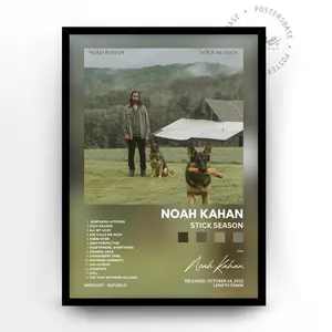 Noah Kahan 'Stick Season' Poster (No Frame)