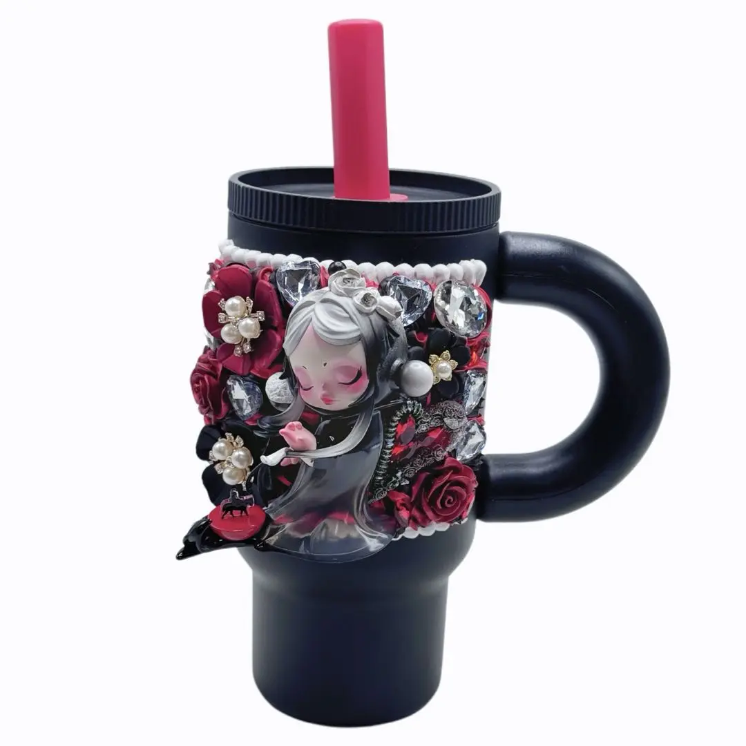 Kosbling Handmade Doll Thermo Cup With Cream Glue - Blind Bag