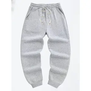 Men's Spring/Summer Lightweight Basic Solid Color Drawstring Jogger Pants - Casual & Comfortable with Side Pockets, Elastic Waistband & Ankle Cuffs - Perfect for Work, Commuting, Fishing, Camping & Gifting!