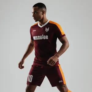 CIKERS Custom Required!Zhao Yun Warrior Series Custom Soccer Jersey Sublimation Personalized Soccer Team Jersey, Custom Soccer Shirts Uniform with Name, Number, Team Badge, Gifts for Soccer Lovers