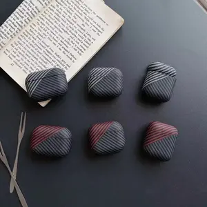Carbon Fiber Texture Colorful Stripes Case Protection for AirPods Pro, Third Generation Apple Earphone Shell, Coverless AirPods 1/2 & Pro 2 Second Gen Box, Earphone Protective Cover