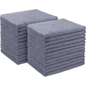 Car Cleaning Cloth-24PK, Ultra Absorbent Microfiber Towels, Premium All-Purpose Car Cloth, Soft Wash Cloth for House, Kitchen, Car (12in.x16in.)