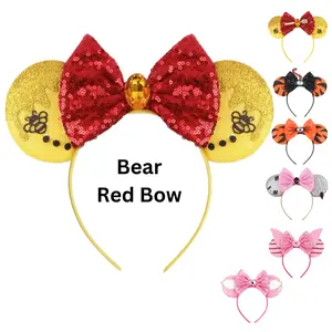Happy Bear and Friends Ears - Perfect for Theme Park visits, Parties, Dress-up, and more!