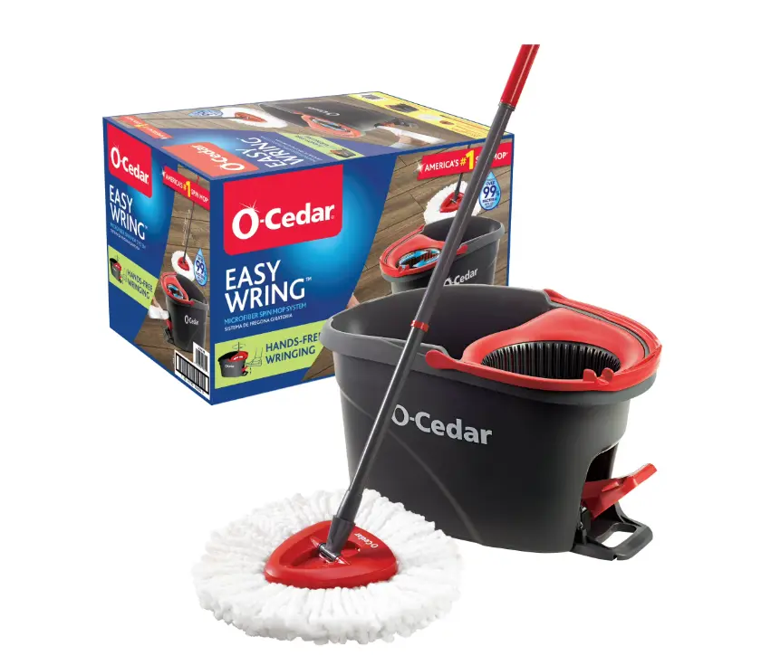 O-Cedar EasyWring Spin Mop & Bucket System