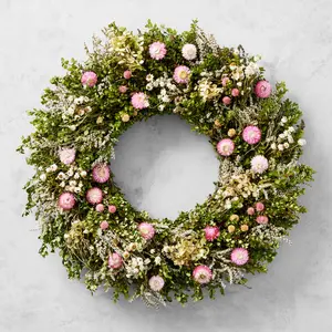 Famille Rose Live Wreath