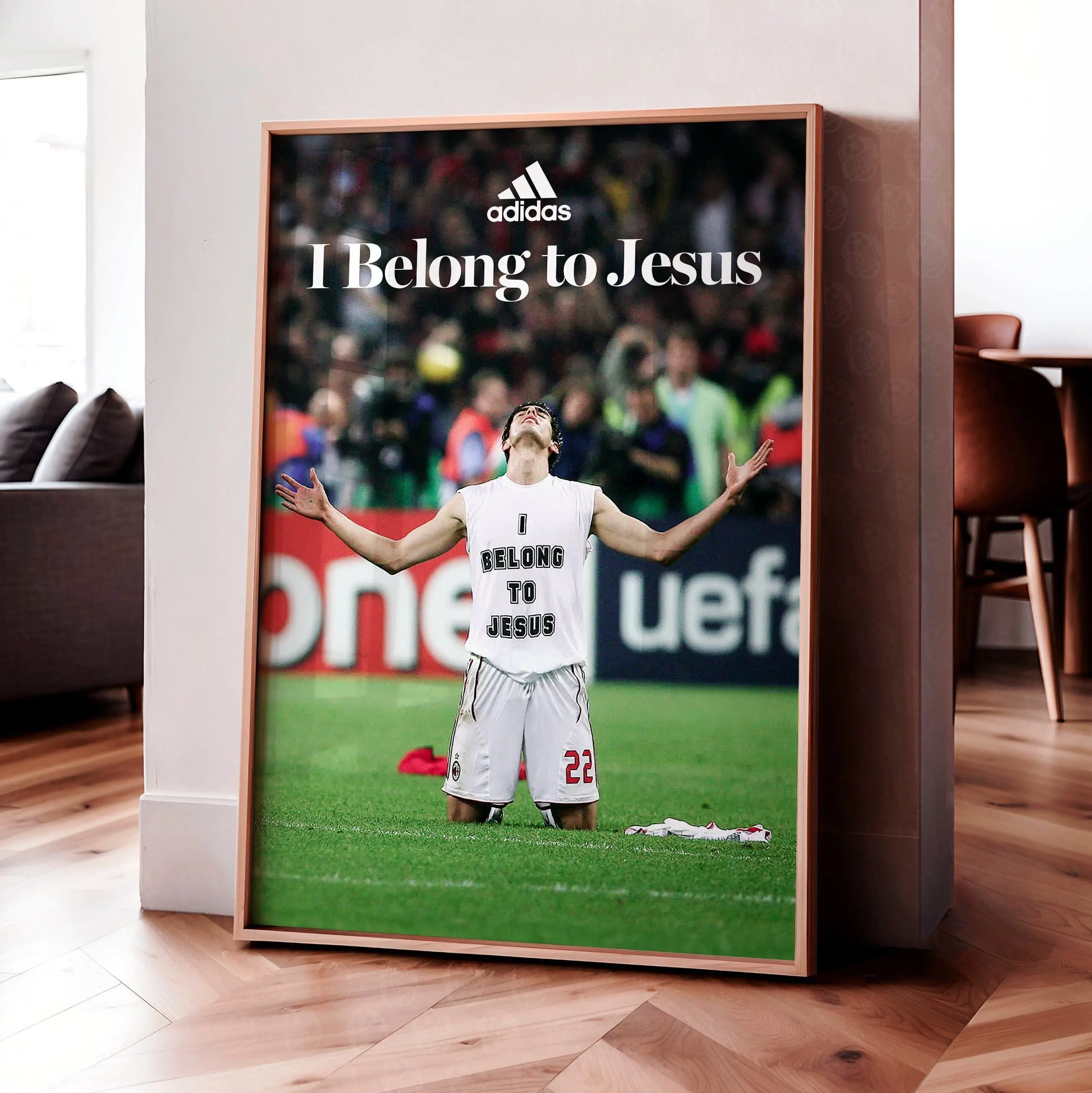 Kaka 'I Belong To Jesus' Poster, Gift For Fans ( Unframed - Print Only )