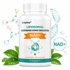 Liposomal NAD+ Supplement 500mg with TMG 250mg - High Absorption Formula for Cellular Energy Support, 60 Softgels
