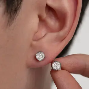 2023 New Arrival: gemstone-studded Ear Studs for Men and Wome
