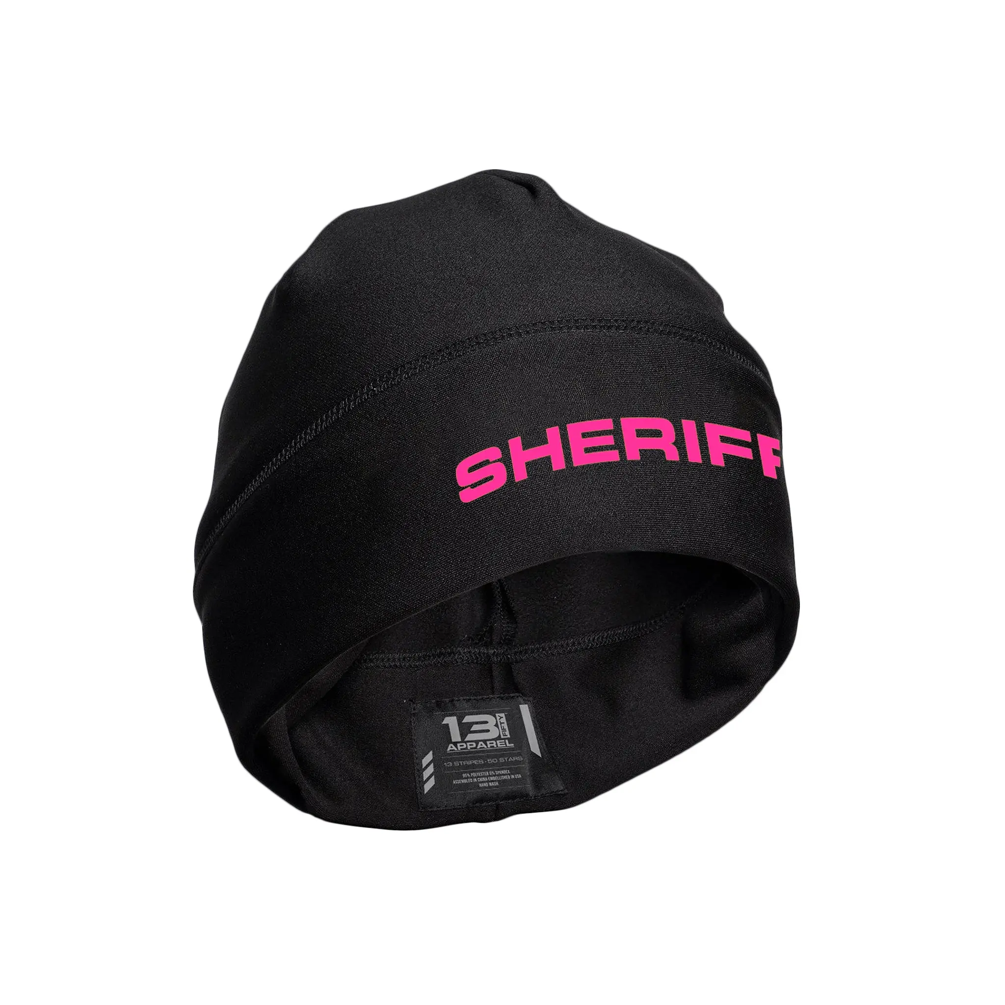 [SHERIFF] Performance Beanie [BLK/PNK]