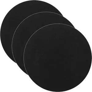 7.25inch Charcoal Filters for Compost Bucket, 3 Pack Compost Filter for Countertop Bin Pail, Activated Carbon Replacement Filters for Kitchen Compost Bins, Home Bucket Compost Bin Refill, Round