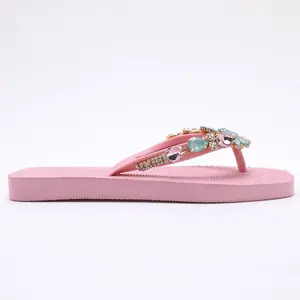 Trendin Mode Women's Beach Flip Flops Non-Slip Sole, Lightweight & Comfortable Slippers for Poolside, Travel Summer Sandals (Multi Colors)