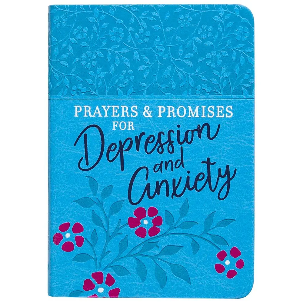 USED Book - Prayers & Promises for Depression and Anxiety by Broadstreet Publishing Group LLC (Imitation Leather) - english