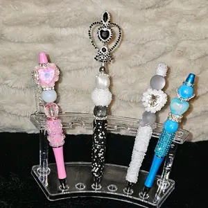 Beautifully created pens. Different colors and styles available. Each pen is $10.00 each. Please select the style and color that you'd like when ordering. I can make a variety of style. Please message me for more info.