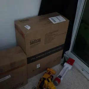 【New Drops】Garvee Multifunctional Foldable High Chair with Adjustable Height and Recline, Removable Tray for Easy Cleaning, Portable Design, Suitable for Babies and Toddlers, Dark Grey