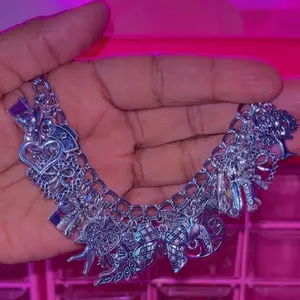 Silver Full Chunky Bracelets