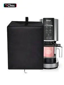 ice cream machine dust cover, compatible with NinjaSLUSHi machine FS301EU and Klammer ice maker, suitable for Ninja Slushi machine accessories, dust protection cover, foldable, easy to clean and store, ice cream accessories, halloween, Christmas and Thank