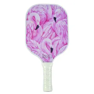 The Pink Flamingo Pickleball Paddle