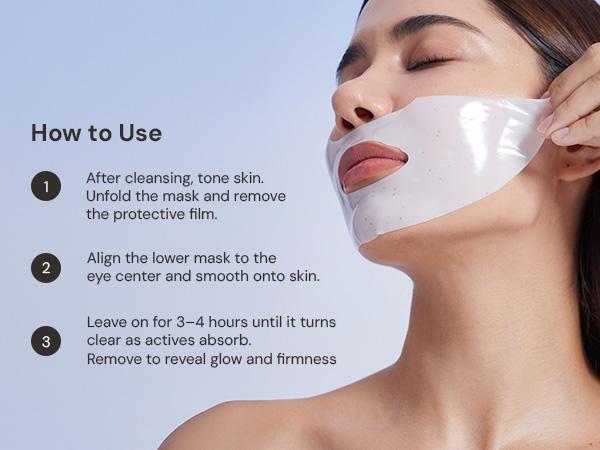 [Exclusive Bundle] Kurved NMN Peptide Capsule Gel Mask 3 Box | Firming, Lifting, Anti Aging, Hydrogel Mask with NMN, NAD, Peptide, Collagen infused with Liposomal capsule for Lifting & Firming, Cooling hydration, K-Beauty (12 sheet)