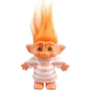 90s Vintage Lucky Troll Doll - Chromatic, Unisex Doll Accessories for Collecting, Arts and Crafts